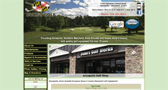 Desktop Screenshot of dukesgolf.net
